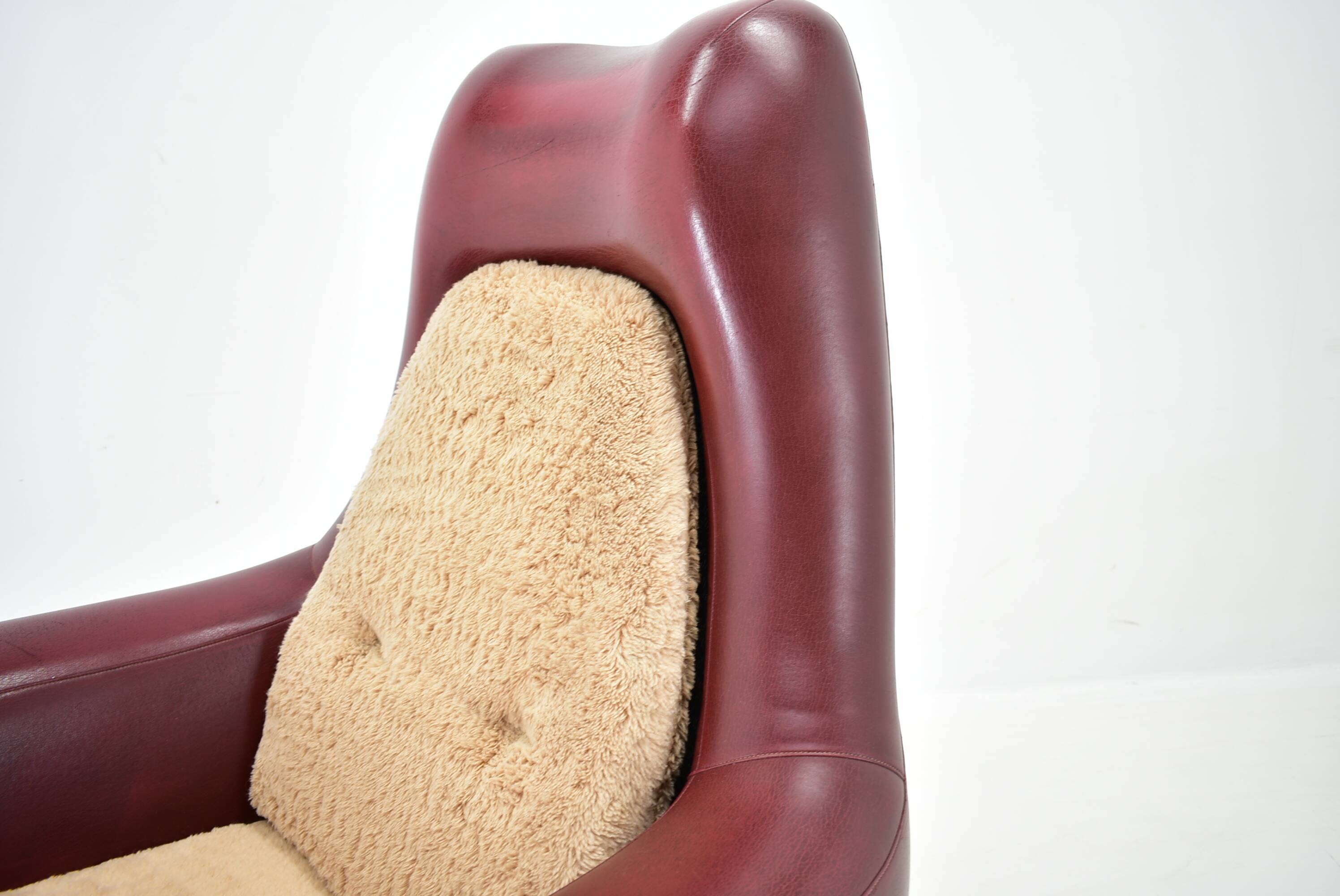 Swivel Armchair , Siesta , Czechoslovakia 1970s