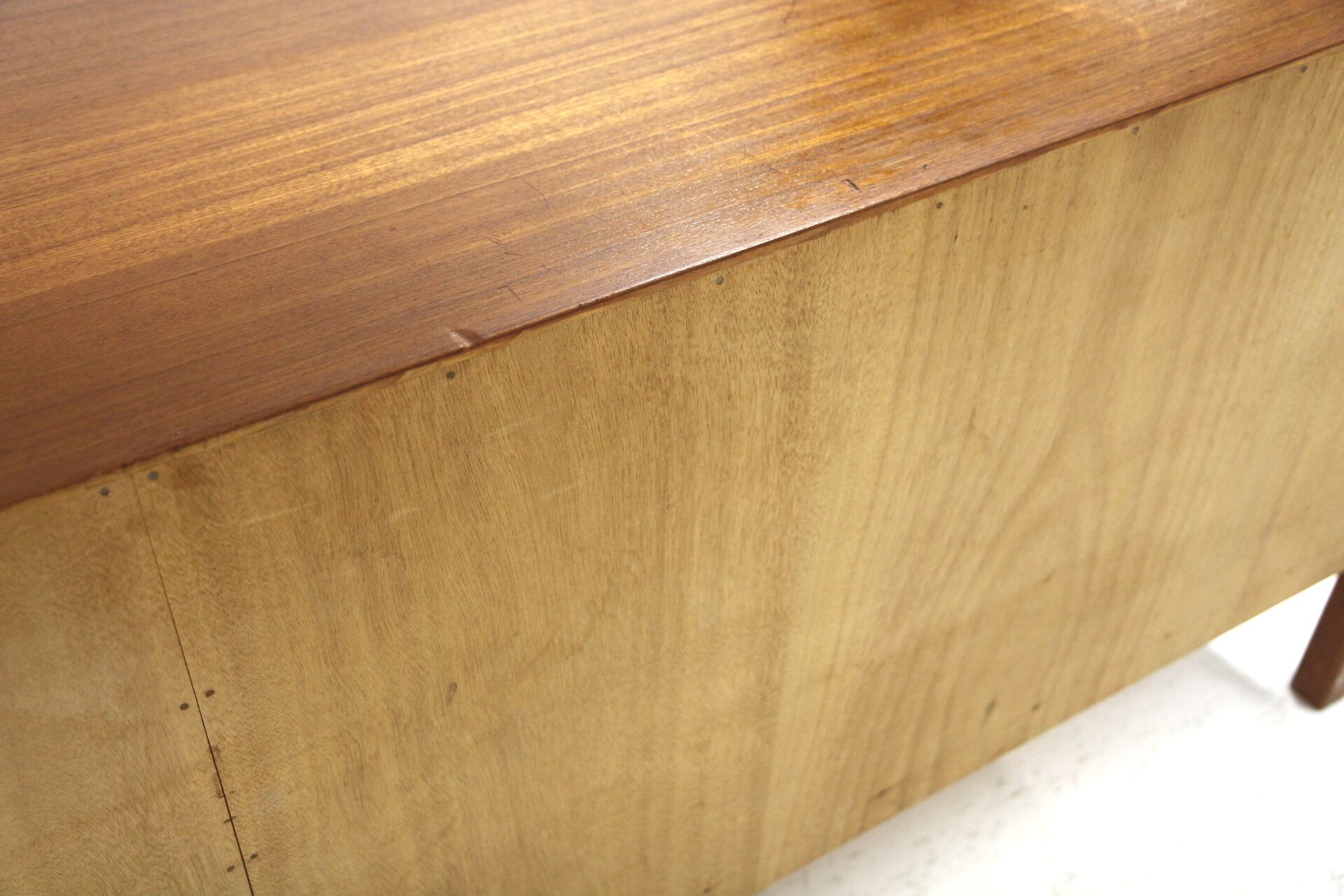 Scandinavian teak sideboard "Dinett", Bertil Fridhagen, Sweden, 1960