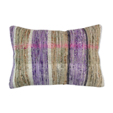 Vintage turkish handmade kilim cushion cover 40x60 cm