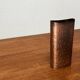 Brutalist copper vase from mid-century Mussbach, 1960s.