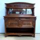Walnut Sideboard, Art Nouveau – 1900