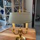 Lampe bouillotte en laiton empire
