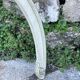 Wall console in painted, carved and molded wood in Louis XV style.