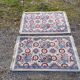 Pair of Persian Afir wool rugs hand knotted