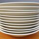 Lot 12 hollow plates Gien model Princess 1960