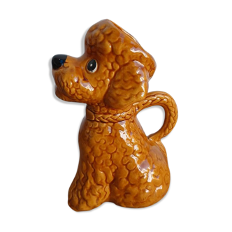 Pichet chien caniche