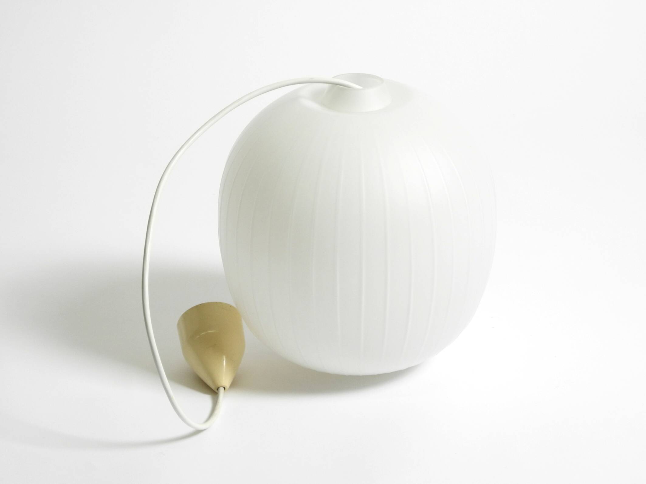 Aloys Gangkofner Mid Century Glass Pendant Lamp by Peill & Putzler