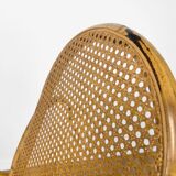 Rocking Chair rattan and canning 70's