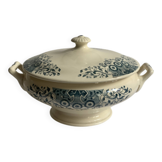 Ironstone soup tureen Longchamp Luzy