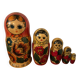 5 Russian dolls; vintage