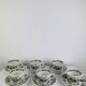 Windsor tea service Ridgway Staffordshire English earthenware, 6 cups