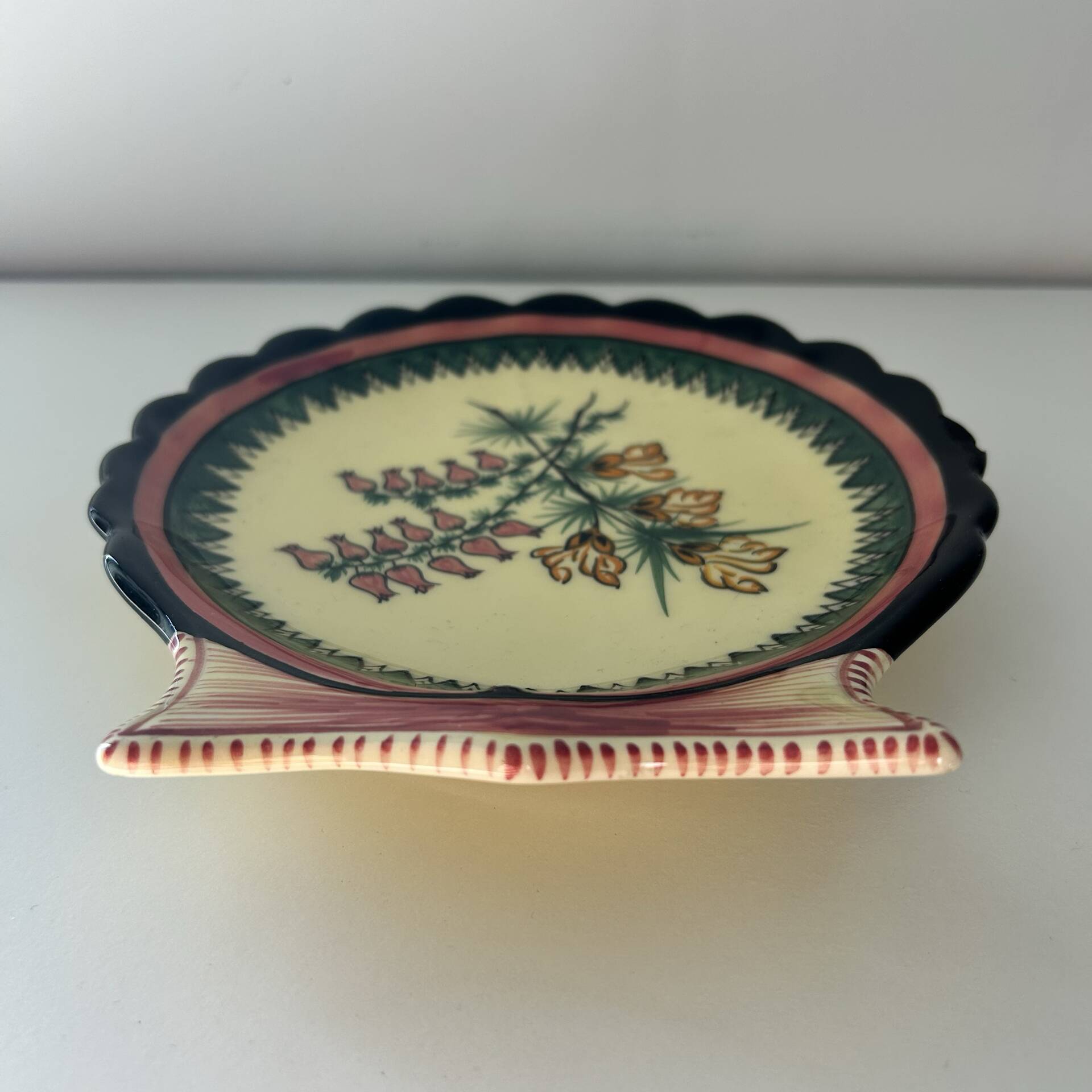 Plat coquillage Henriot Quimper