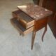 Bedside Louis XVI marqueterie with on 19th siecle