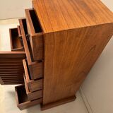 Staircase cabinet 1 door 7 drawers