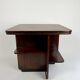 Antique art deco book / side table by Waring & Gillow, England c.1930
