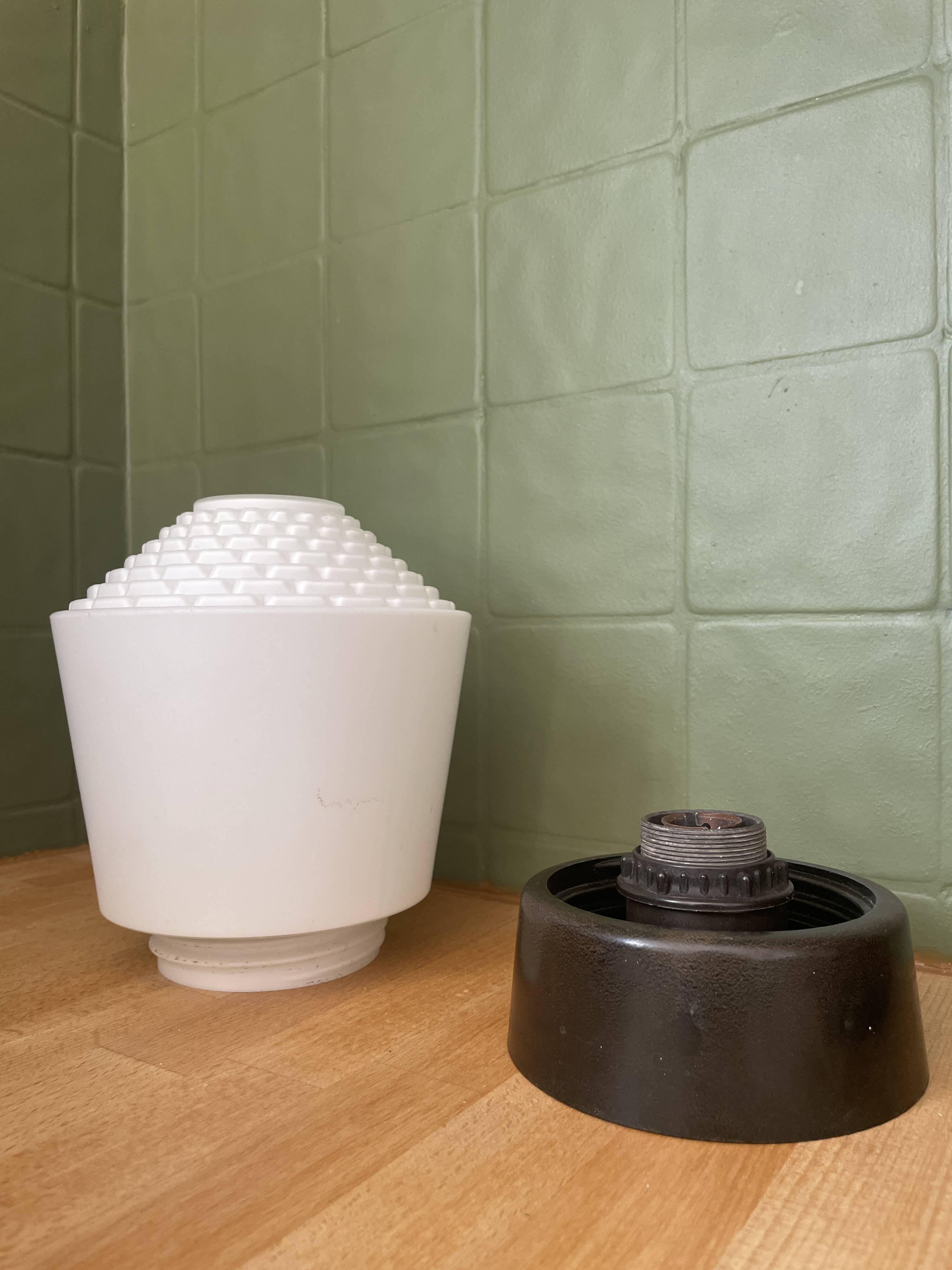 Philips modernist ceiling light from the 50s