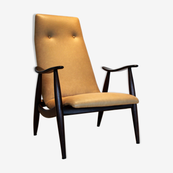 Senior armchair by Louis Van Teeffelen for WéBé, Denmark, 1950.