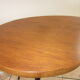 Table basse vintage forme haricot
