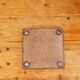 Blue formica trivet