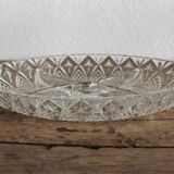 Glass compartment dish