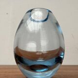 Glass vase from the Danish Hellas series by Per Lütken for Holmegaard, 1960s.