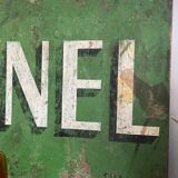 Old wooden sign