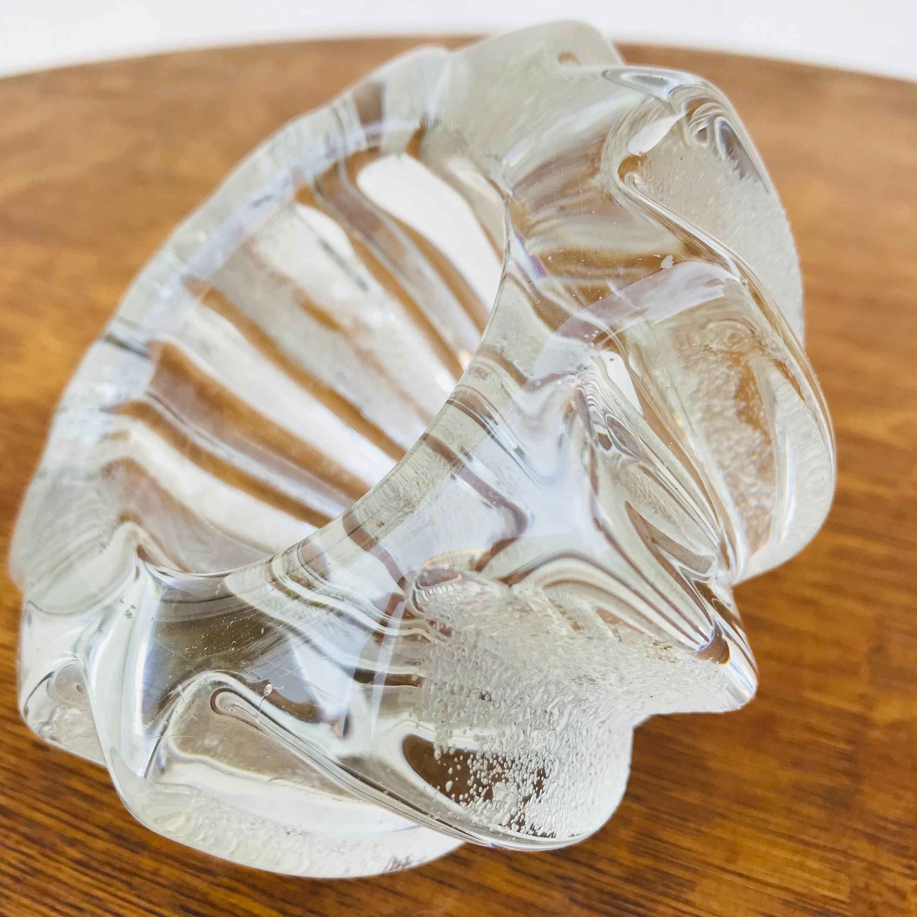 1960 vintage pocket vacuum in pressed glass