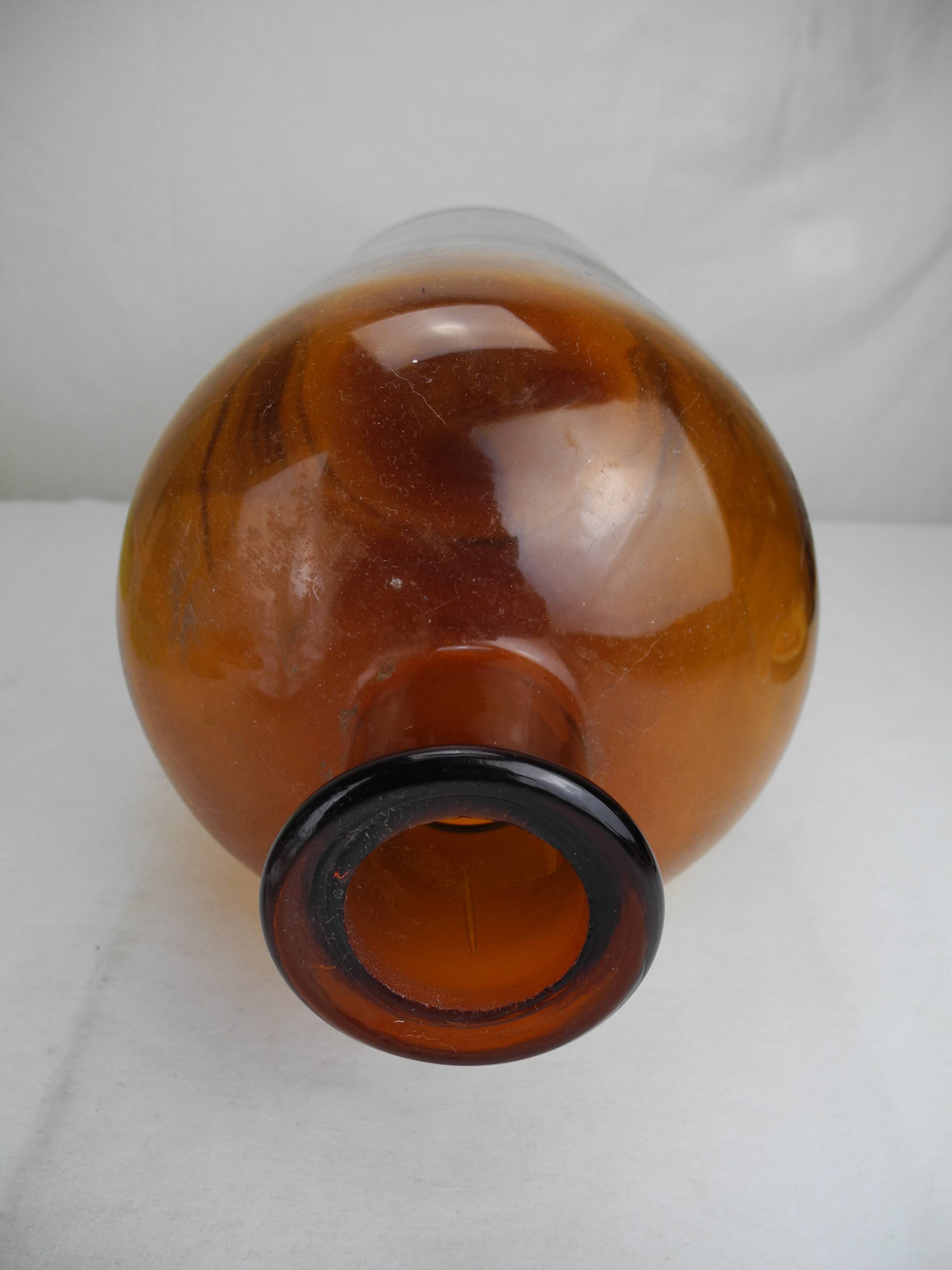 Vase, flacon ancien d'apothicaire