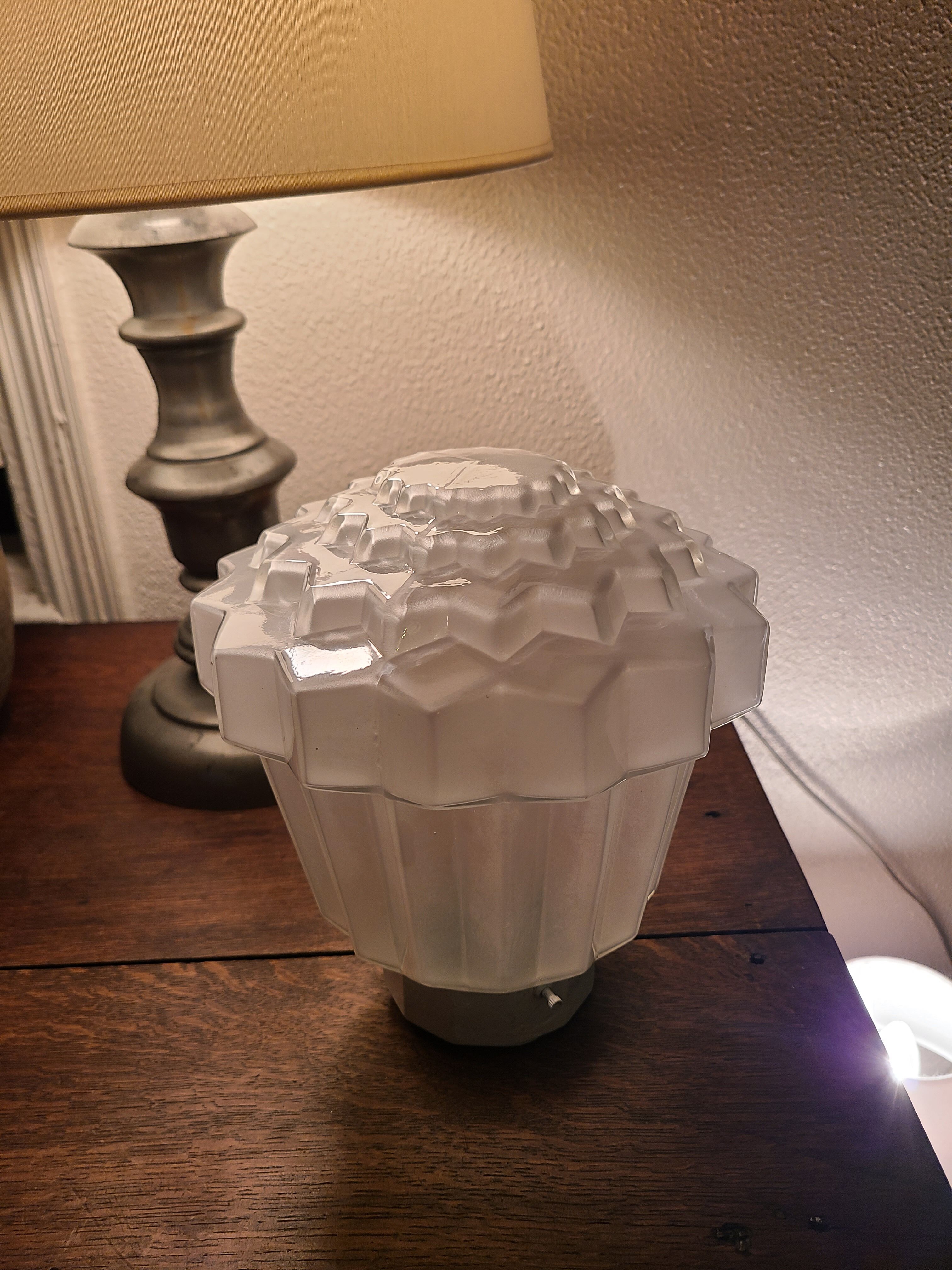 Art Deco skyscraper chandelier