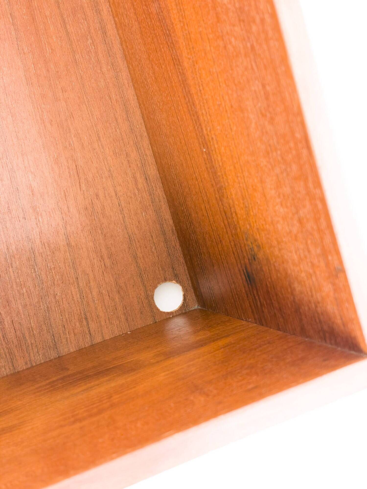 Teak Wall Console #131 by Kai Kristiansen for Aksel Kjersgaard, 1960s