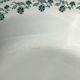 2 Plates Terre de Fer Moulin des Loups Georgette dark green diameter 28cm