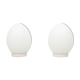 Egg lamps verrerie de Vianne, France, 1970s