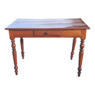 Walnut table 19 th , 1 drawer