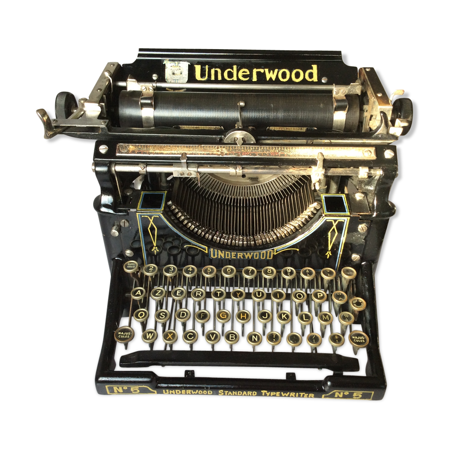 Old Typewriter Underwood No.5