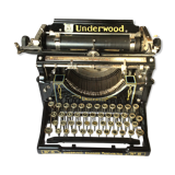 Old Typewriter Underwood No.5
