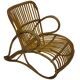 Vintage Rattan Chair Dirk Van Sliedregt Rohe Noordwolde 1960