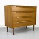 Teak chest of drawers from WK Möbel, 1960s