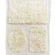 Moroccan Beni Ouarain rug in ecru wool