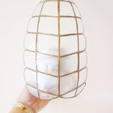 Pair of mother-of-pearl sconces