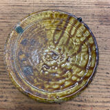 Assiette tamegroute vert jaune
