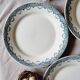 6 Clairfontaine Recamier iron earth flat plates