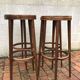 Set of 4 Bauman bar stools