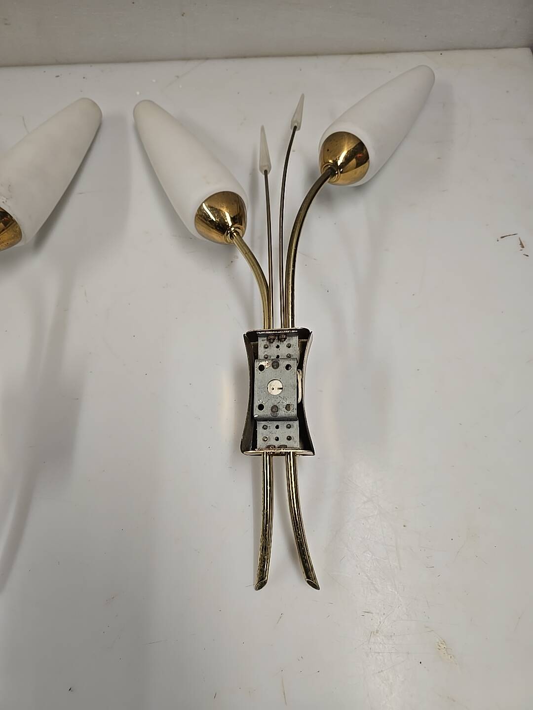 Pair of vintage wall lights from the 50s/60s