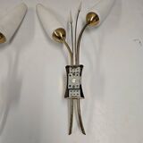 Pair of vintage wall lights from the 50s/60s