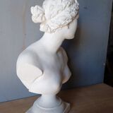 Large flat bust of Venus