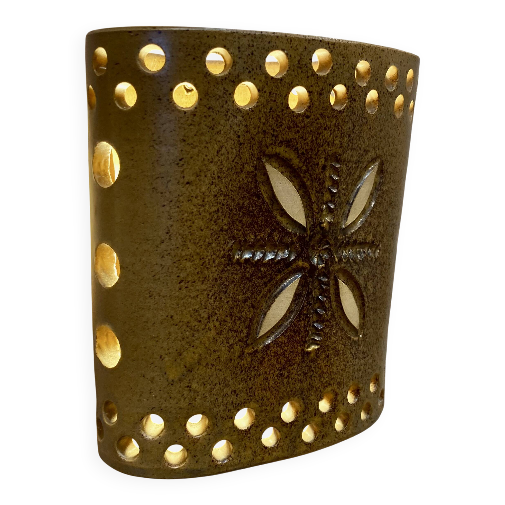 Ceramic wall light Design 1950.