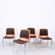 Set de 4 chaises Stål og stil, Norvège, 1970