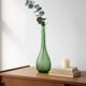 Green carafe Empoli Italy with diamond points - 1960