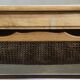 Vintage Danish oak coffee table by Henning Kjærnulf, 1960s