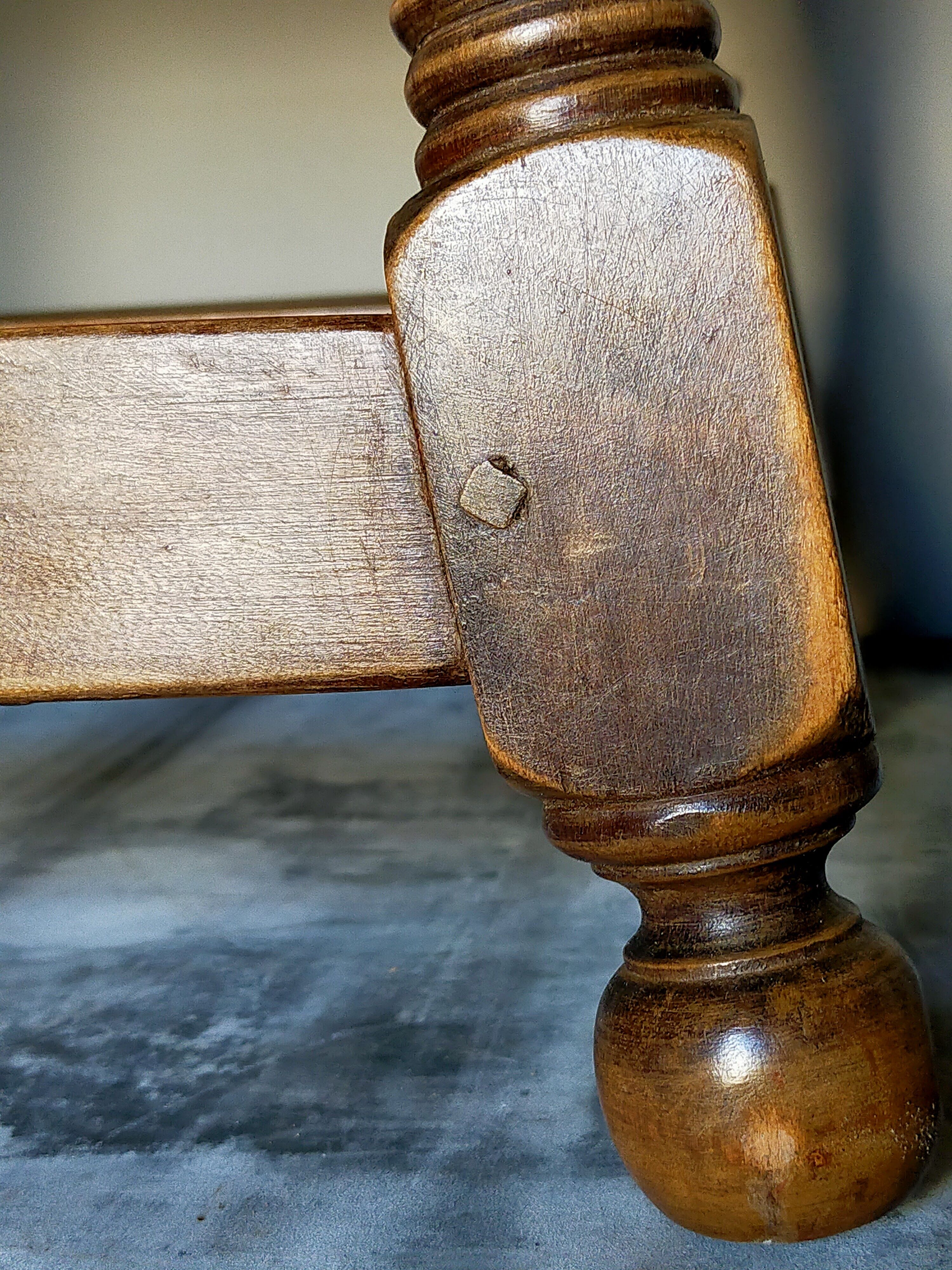 19th century wooden stool
